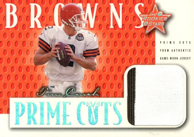 1999 Leaf Rookies and Stars Prime Cuts #PC1 Tim Couch