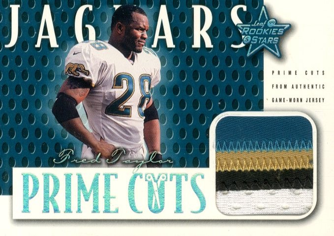 1999 Leaf Rookies and Stars Prime Cuts #PC2 Fred Taylor