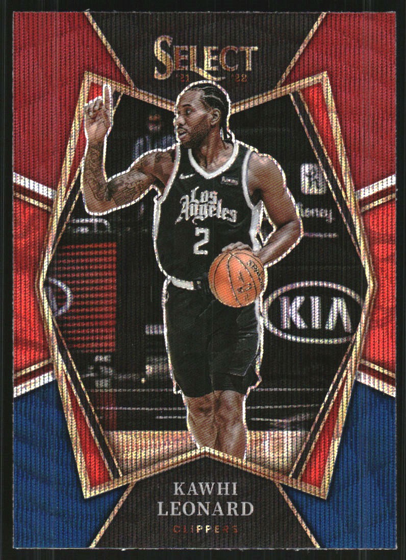 2021-22 Select Prizms Tri-Color #193 Kawhi Leonard