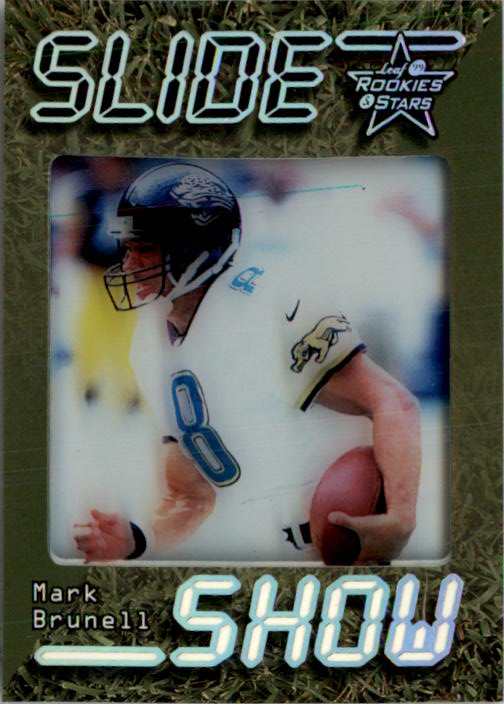 1999 Leaf Rookies and Stars SlideShow Green #SS28 Mark Brunell