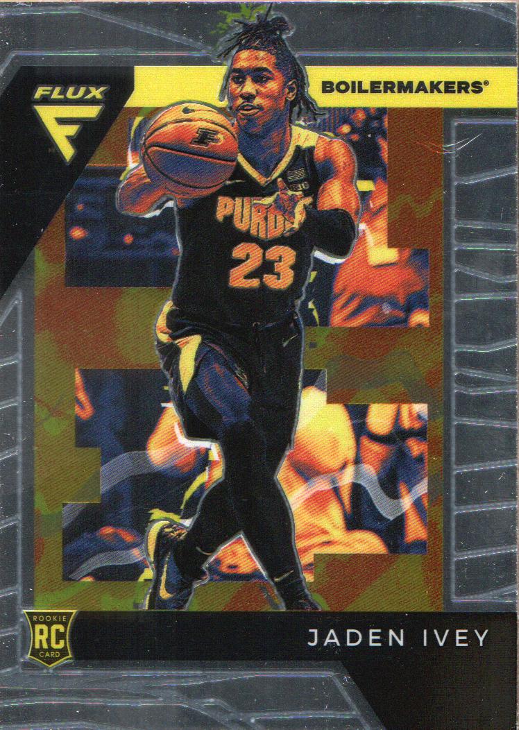 2022-23 Panini Chronicles Draft Picks Flux #4 Jaden Ivey - NM-MT