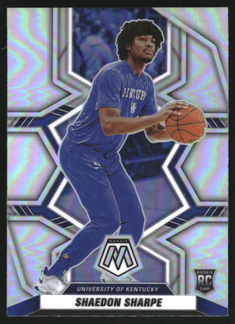2022 Pann Contenders Optc Blue Cracked ce Przm /75 Shaedon Sharpe