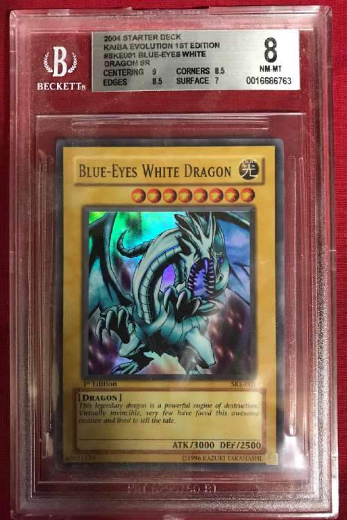 2004 YuGiOh! TCG Starter Deck Kaiba Evolution 1st Edition SKE001
