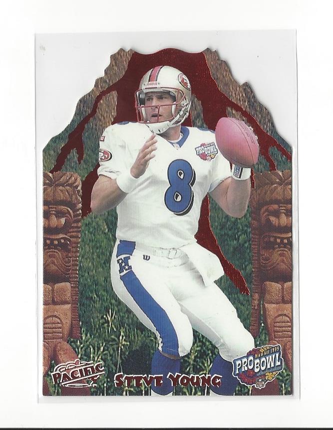 1999 Pacific Pro Bowl Die Cuts #18 Steve Young