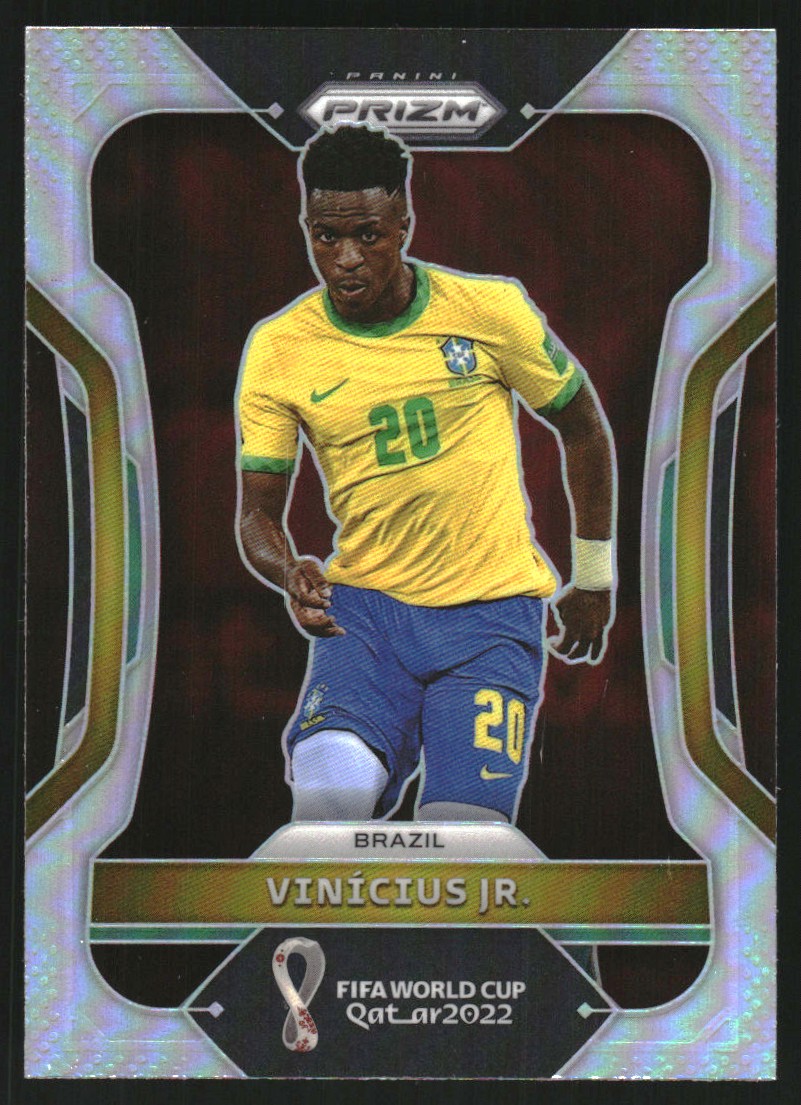 2022 Panini Prizm World Cup Qatar Gold Breakaway Vinicius Jr. /10