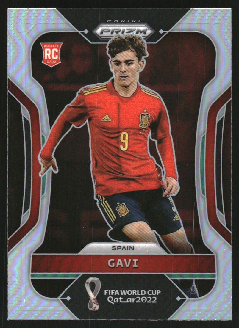 2022 Panini FIFA World Cup Qatar Stickers Gray Back Gold Border