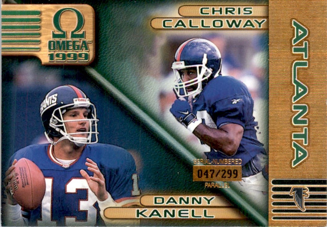1999 Pacific Omega Gold #16 D.Kanell/C.Calloway