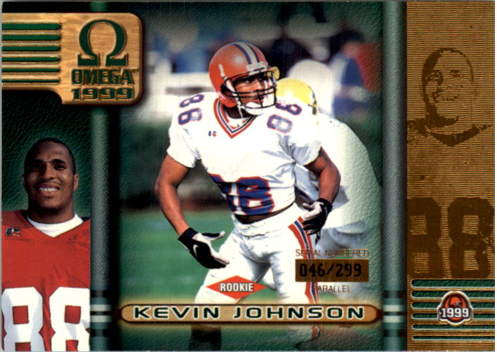 1999 Pacific Omega Gold #60 Kevin Johnson