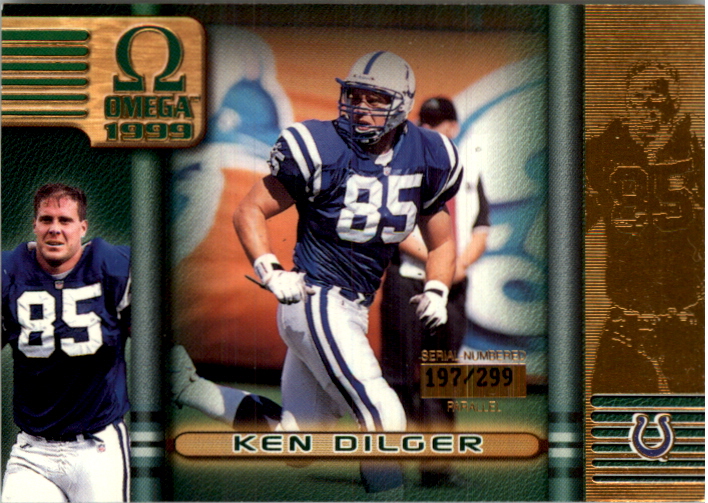 1999 Pacific Omega Gold #104 Ken Dilger
