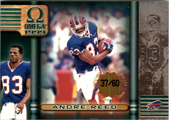1999 Pacific Omega Premiere Date #28 Andre Reed