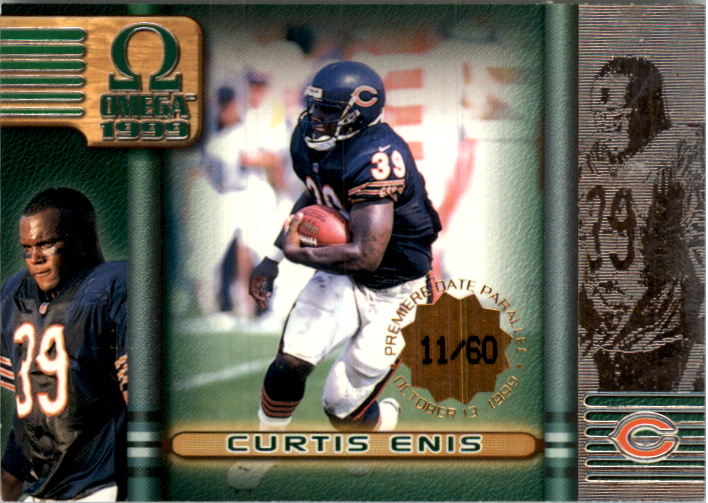1999 Pacific Omega Premiere Date #45 Curtis Enis