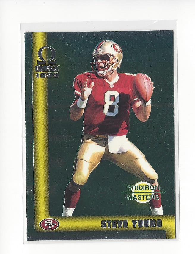 1999 Pacific Omega Gridiron Masters #30 Steve Young