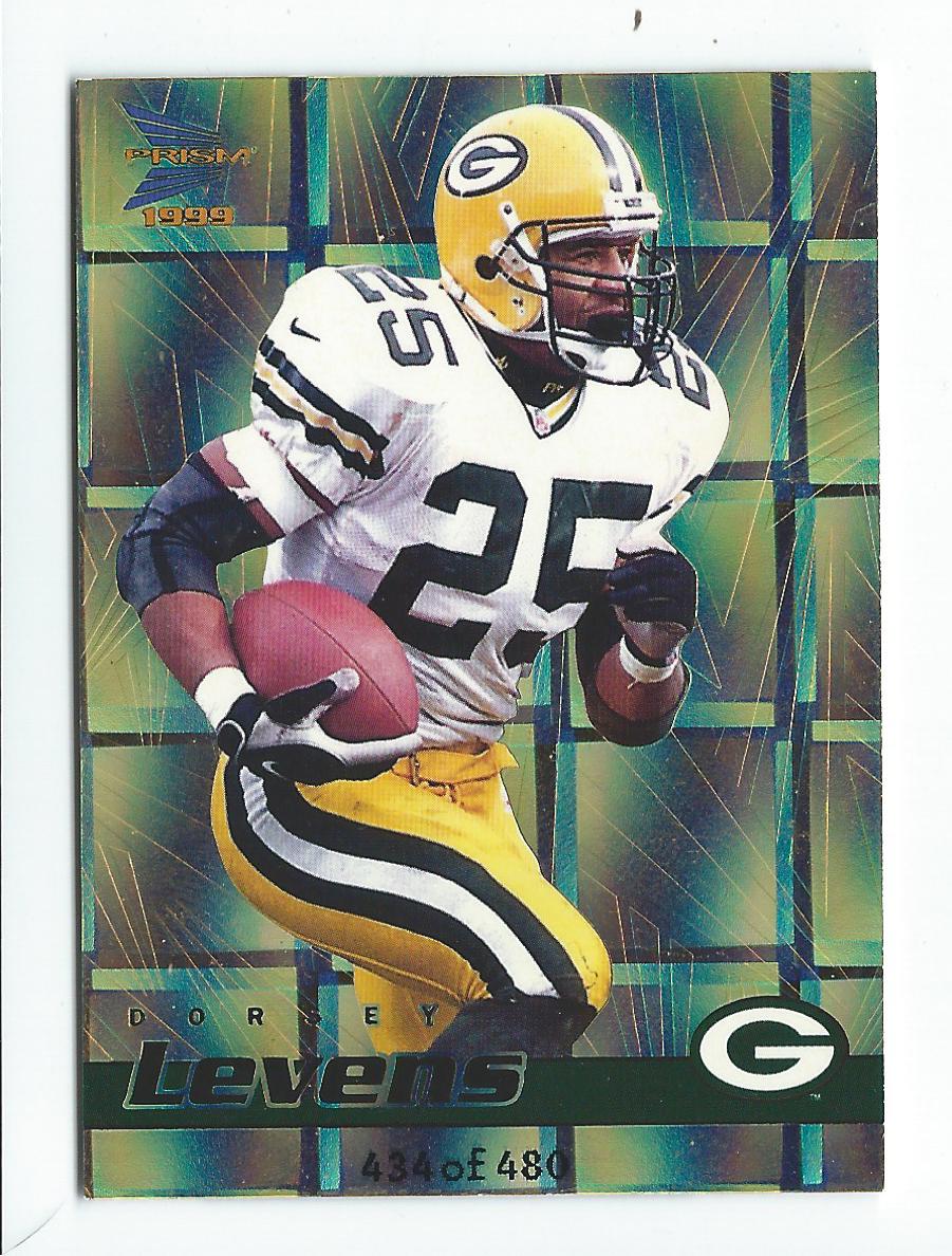1999 Pacific Prisms Holographic Gold #58 Dorsey Levens