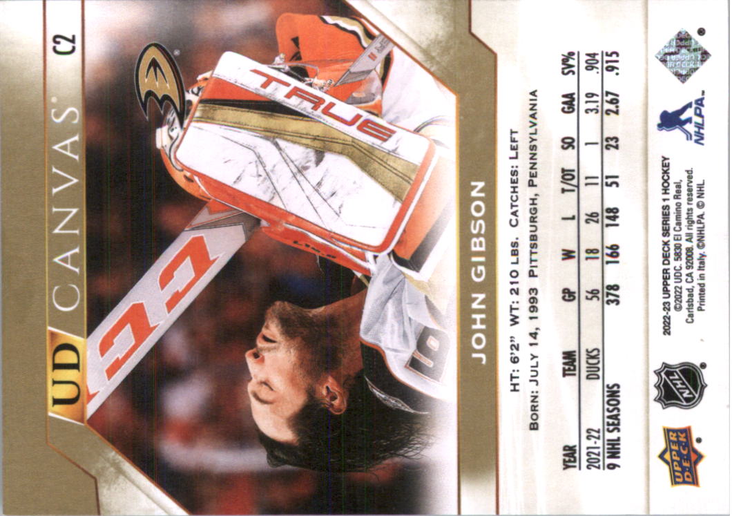 2022-23 Upper Deck UD Canvas Hockey Card Pick