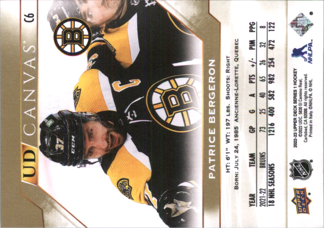 2022-23 Upper Deck UD Canvas Hockey Card Pick