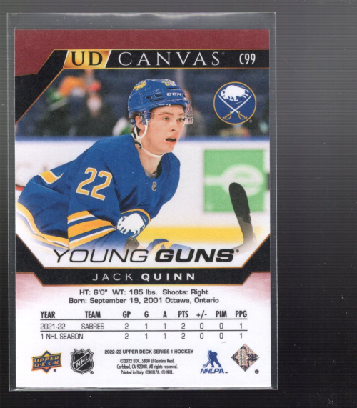 2022-23 Upper Deck Series 2 - Welcome To #WT-4 Buffalo Sabres