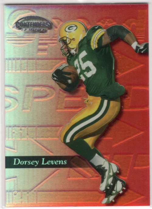 1999 Playoff Contenders SSD Speed Red #10 Dorsey Levens