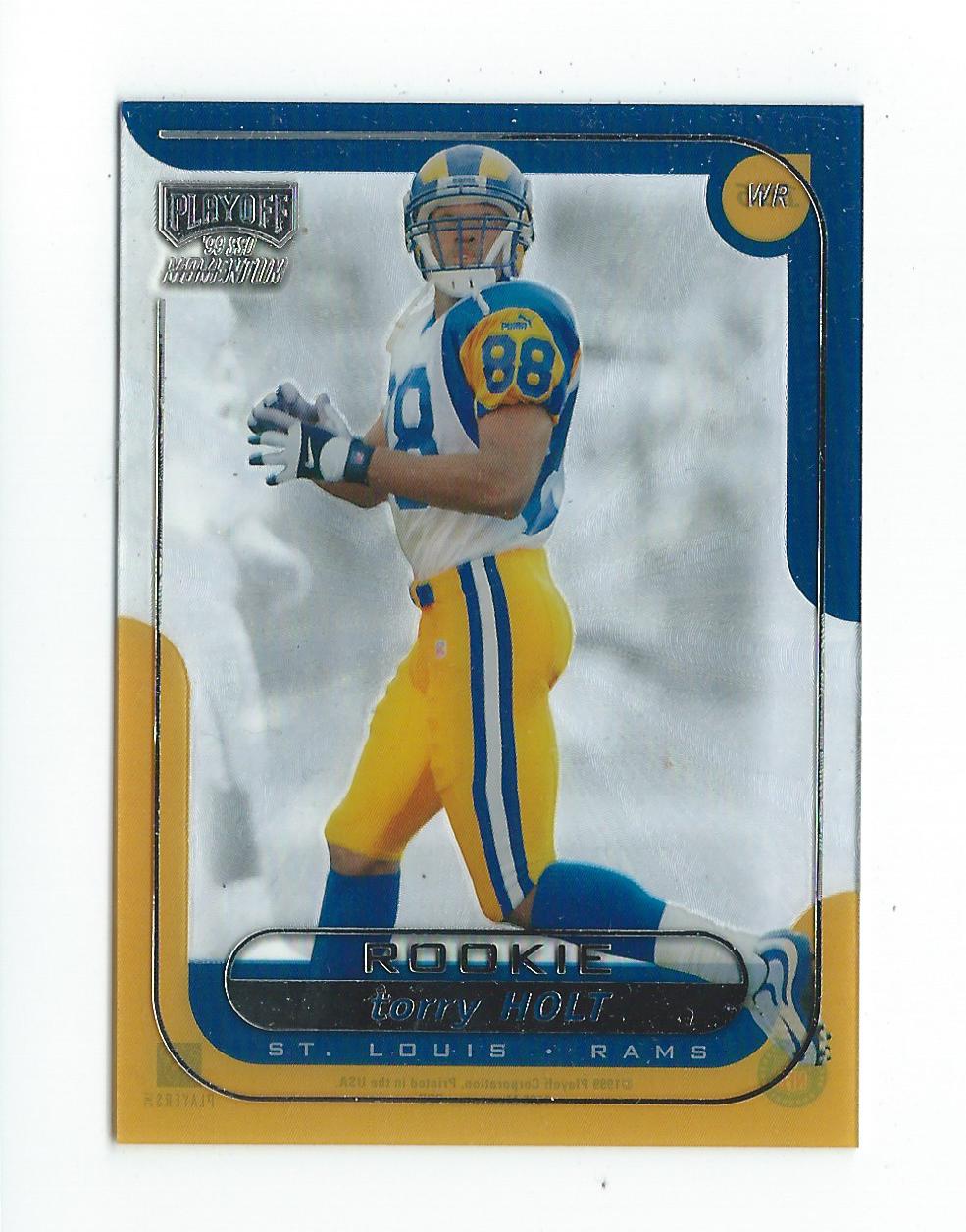 1999 Playoff Momentum SSD #156 Torry Holt RC