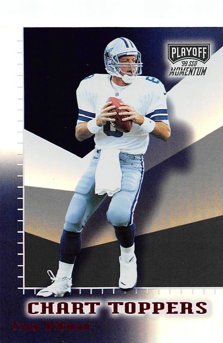 1999 Playoff Momentum SSD Chart Toppers #CT18 Troy Aikman