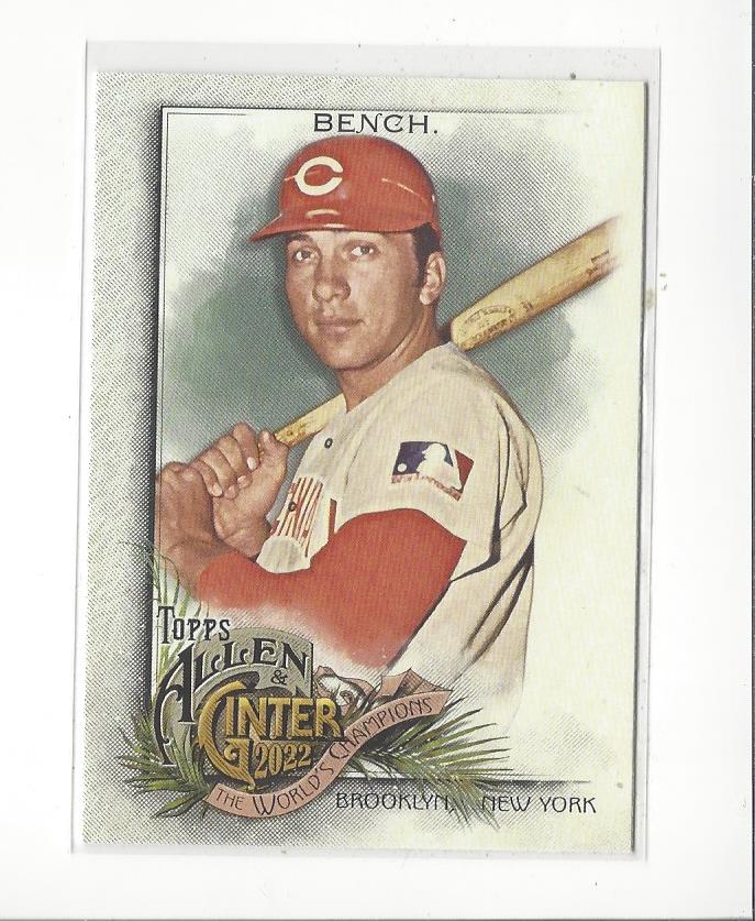 Johnny Bench cards (1988-2023) Reds - You Choose