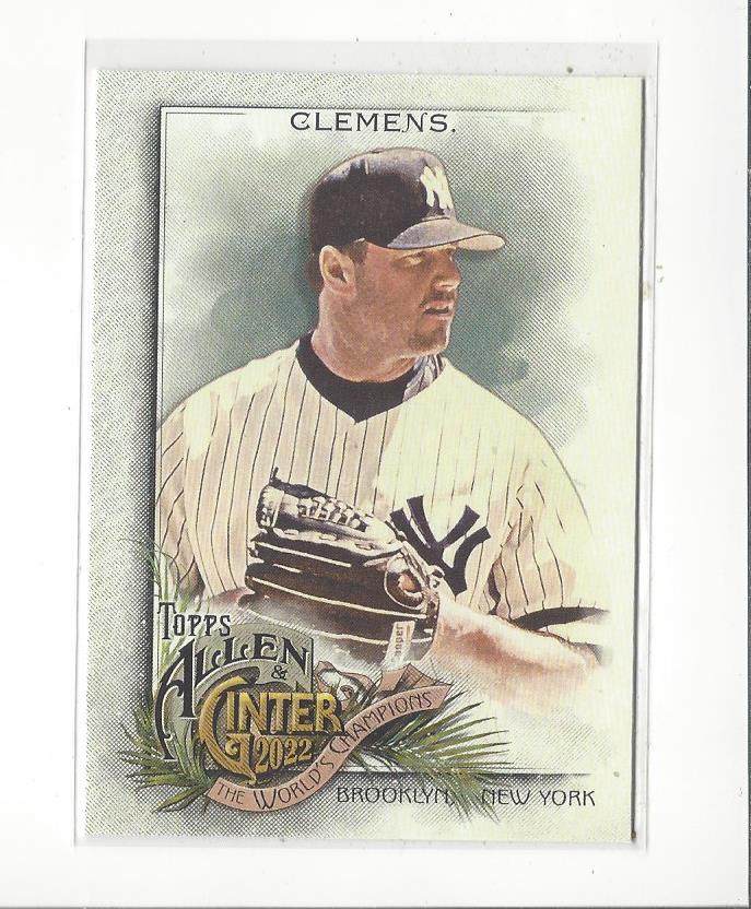 Roger Clemens cards (1987-2022) Red Sox Yankees Blue Jays Astros - You Choose - Picture 352 of 356