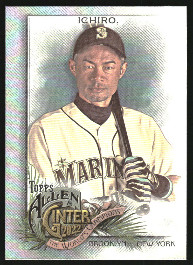 2022 Topps Diamond Icons Single-Player Red Ichiro Suzuki PATCH 