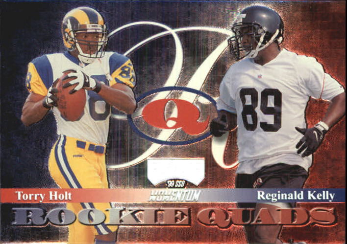 1999 Playoff Momentum SSD Rookie Quads #3 Torry Holt/Reggie Kelly/Marty Booker/Dameane Douglas