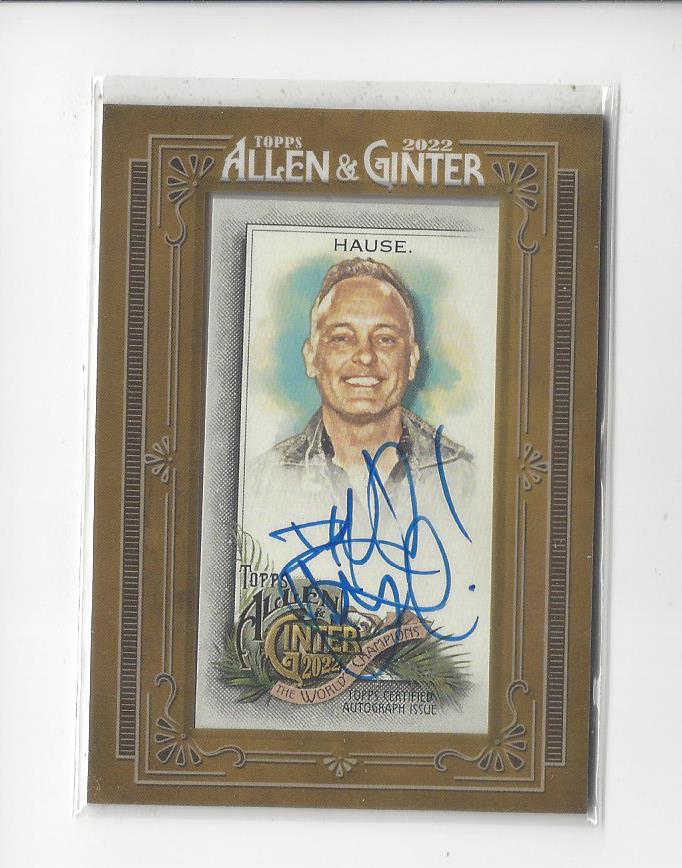 2022 Topps Allen and Ginter Framed Mini Autographs #MADHA Dave Hause