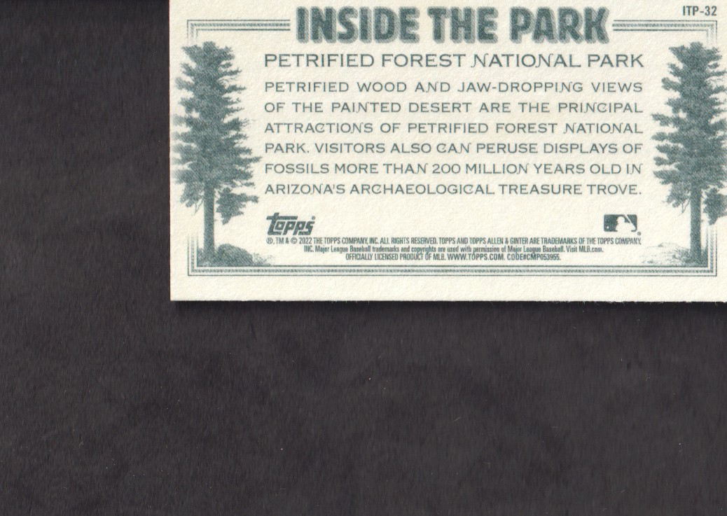 2022 Topps Allen and Ginter Baseball Mini Inside the Park Insert: Pick from List - Picture 25 of 25