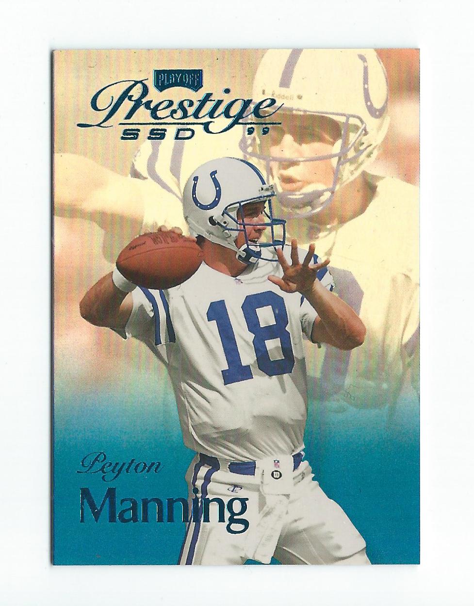 1999 Playoff Prestige SSD Spectrum Blue #53 Peyton Manning