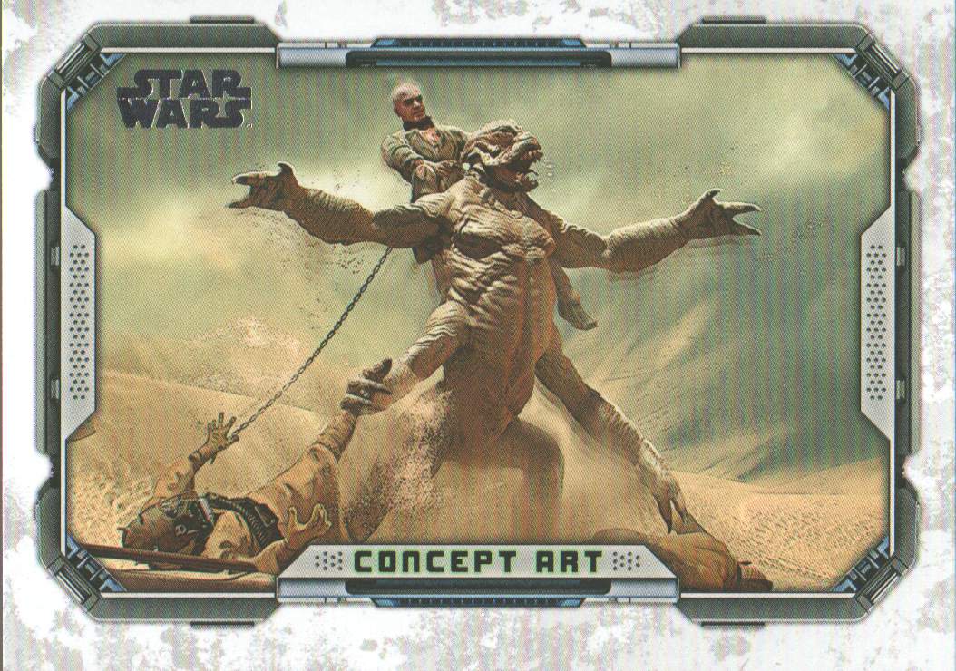 2022 Topps Star Wars The Book of Boba Fett Concept Art #CA2 Boba Fett