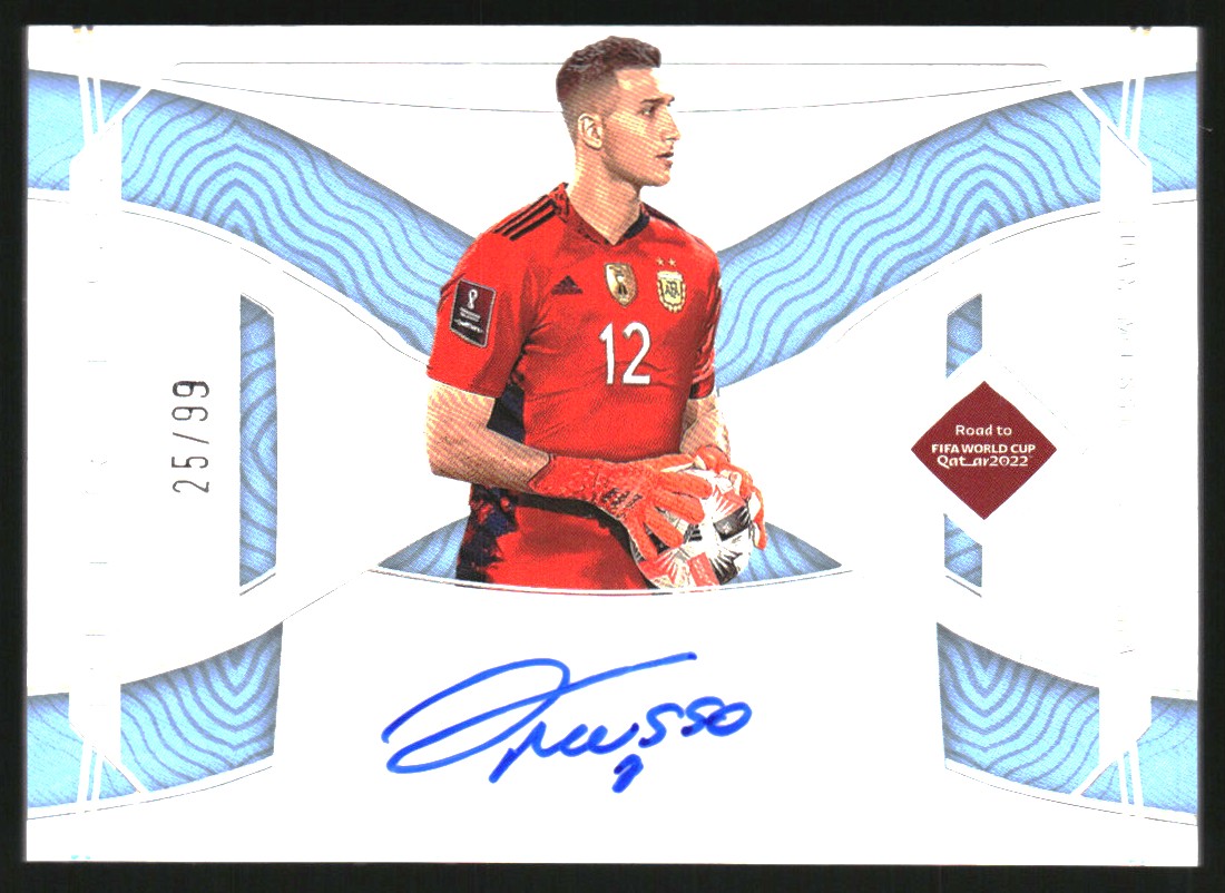 2022 Panini National Treasures Road to the World Cup Peerless Signatures #4 Juan Musso/99