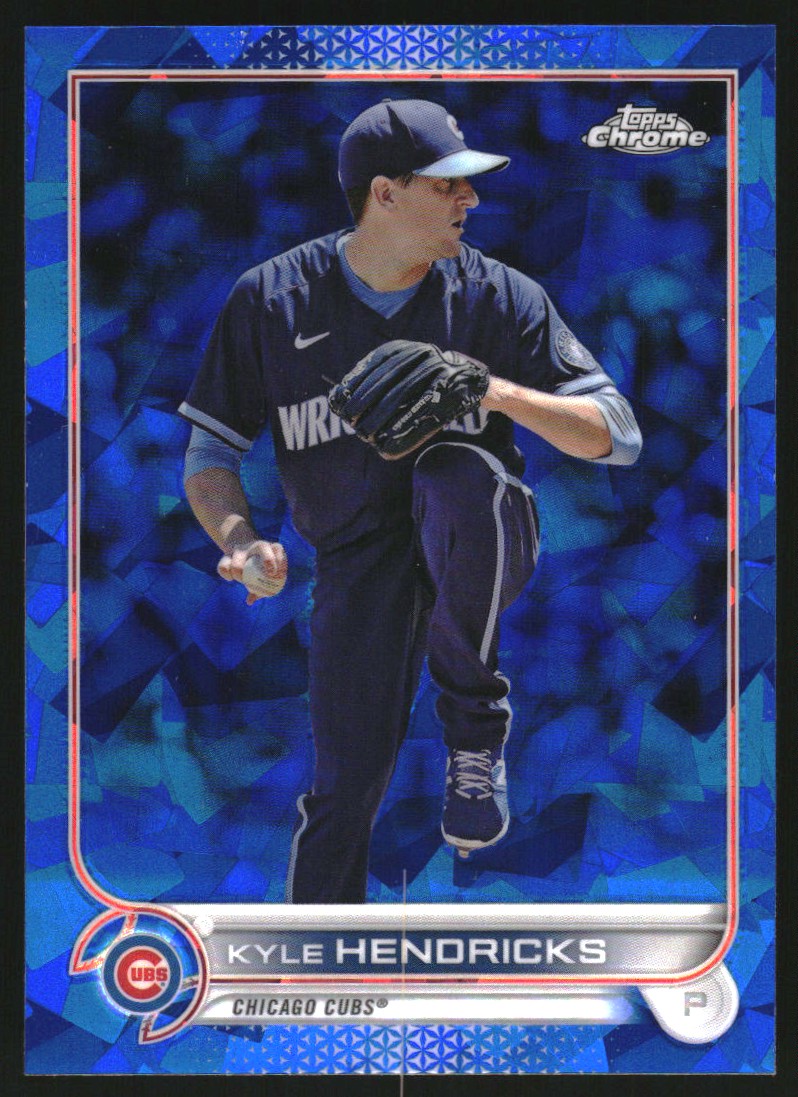 2022 Topps Chrome Sapphire #165 Yuli Gurriel/Michael Brantley/Vladimir Guerrero Jr. LL
