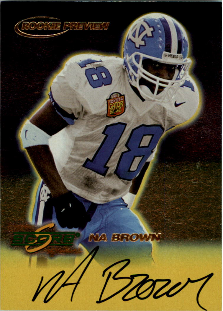 1999 Score Rookie Preview Autographs #5 Na Brown