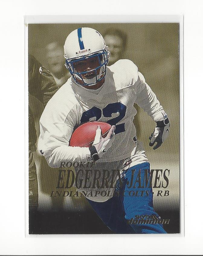 Edgerrin James 1999 Topps #161 Bowman Rookie Card