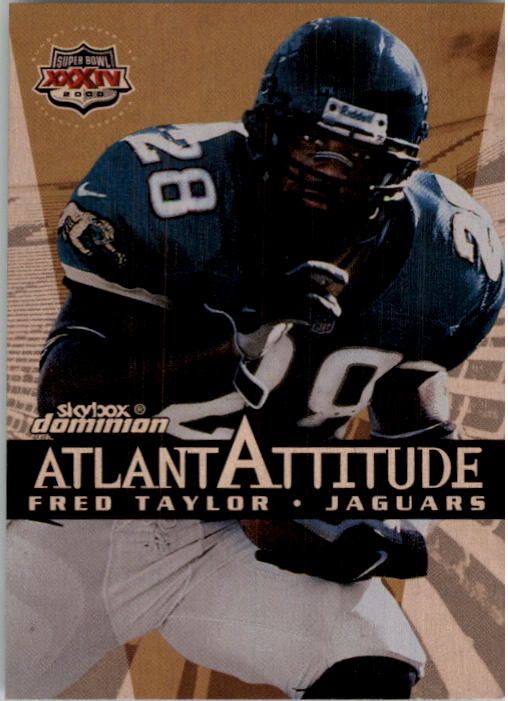 1999 SkyBox Dominion Atlantattitude Plus #14 Fred Taylor