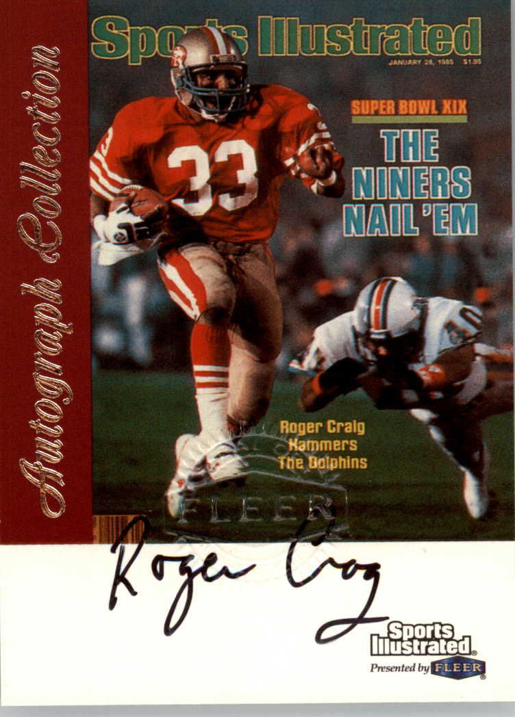 San Francisco 49ers Roger Craig, Super Bowl Xix Sports Illustrated