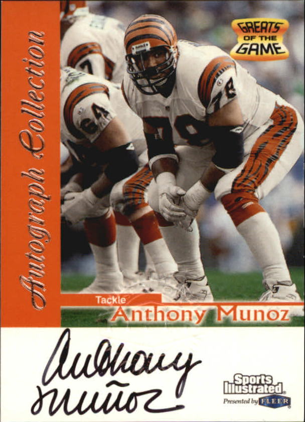 1999 Sports Illustrated Autographs #23 Anthony Munoz