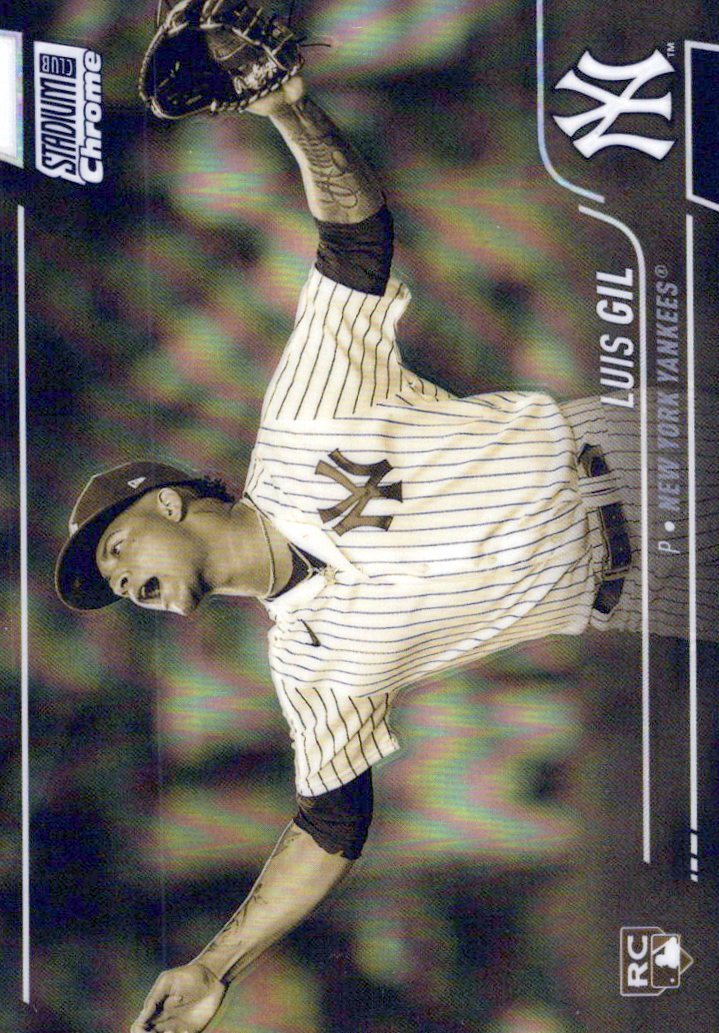 2022 Stadium Club Chrome Insert Gold Mint #207 Luis Gil - NM-MT