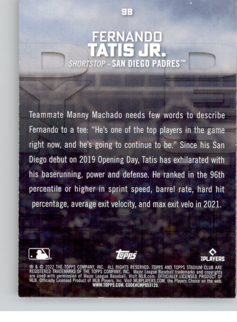 San Diego Padres: Fernando Tatis Jr. 2021 Speed - Officially Licensed