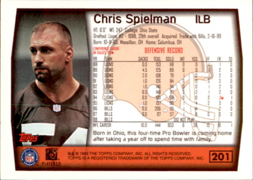 A0819- 1999 Topps Football Card #s 1-250 +Rookies -You Pick- 15+ FREE US SHIP - Picture 26 of 44