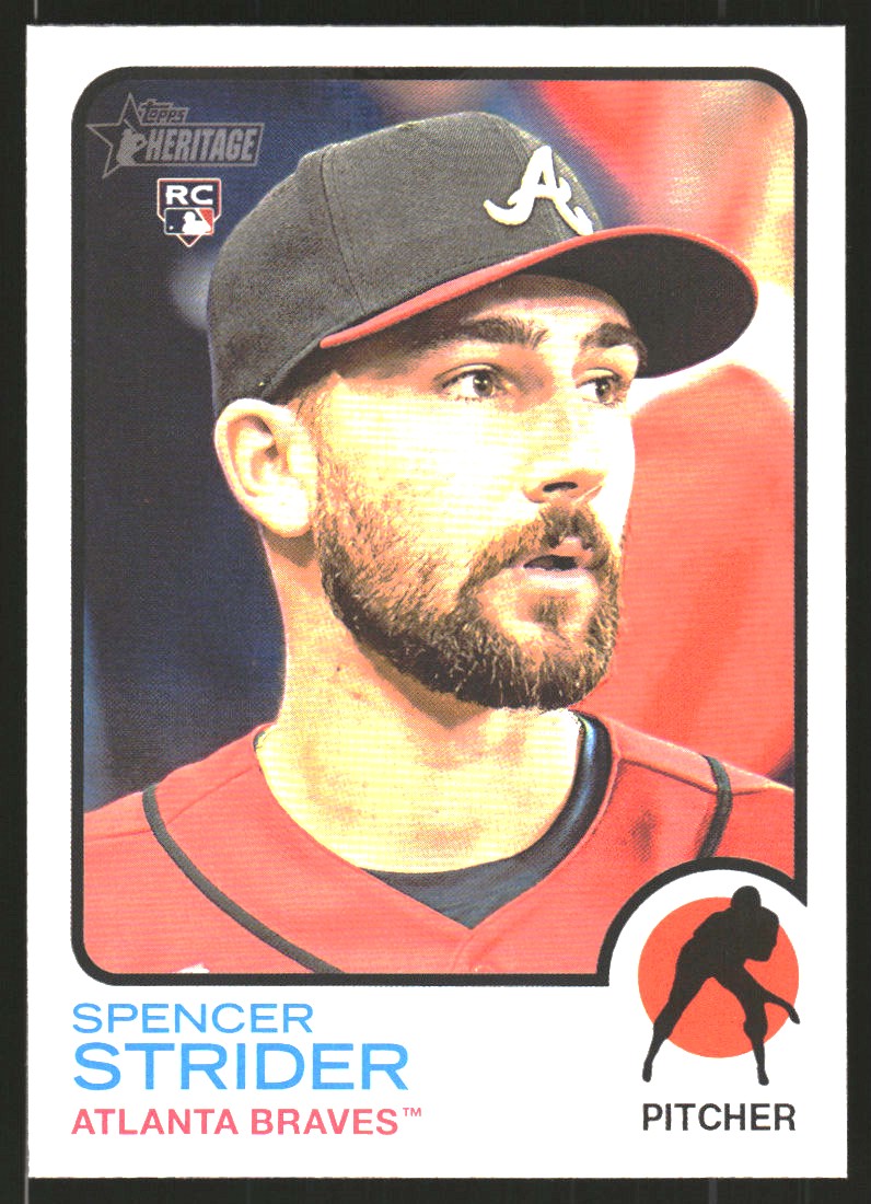 Spencer Strider Poster Atlanta Braves MLB Baseball Framed 