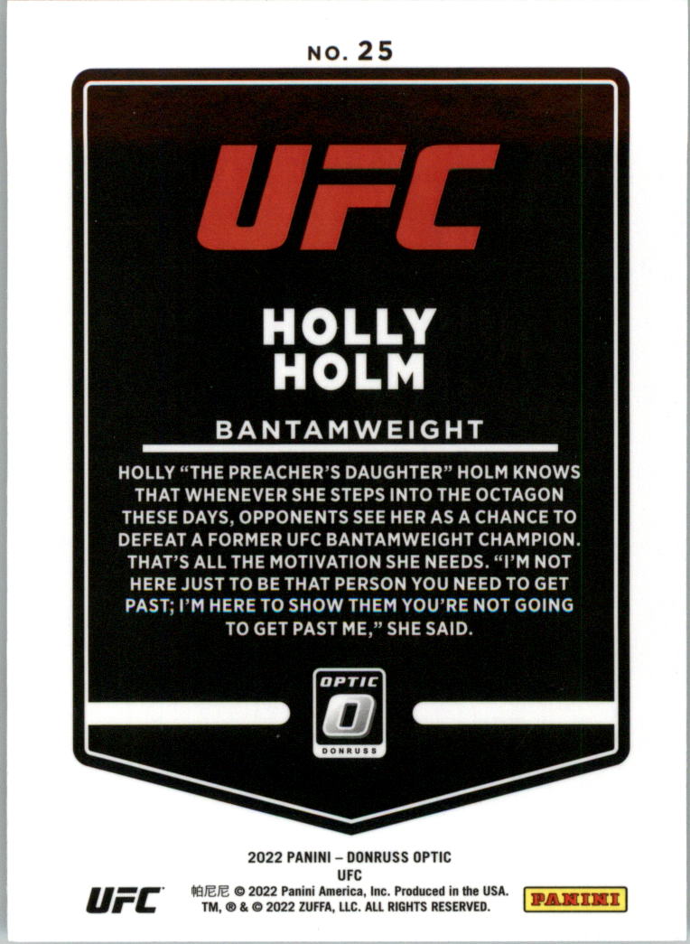 2022 Donruss Optic UFC Trading Cards Card Pick (Base) - Picture 51 of 235