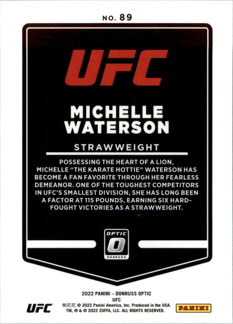 2022 Donruss Optic UFC Trading Cards Card Pick (Base) - Picture 179 of 235