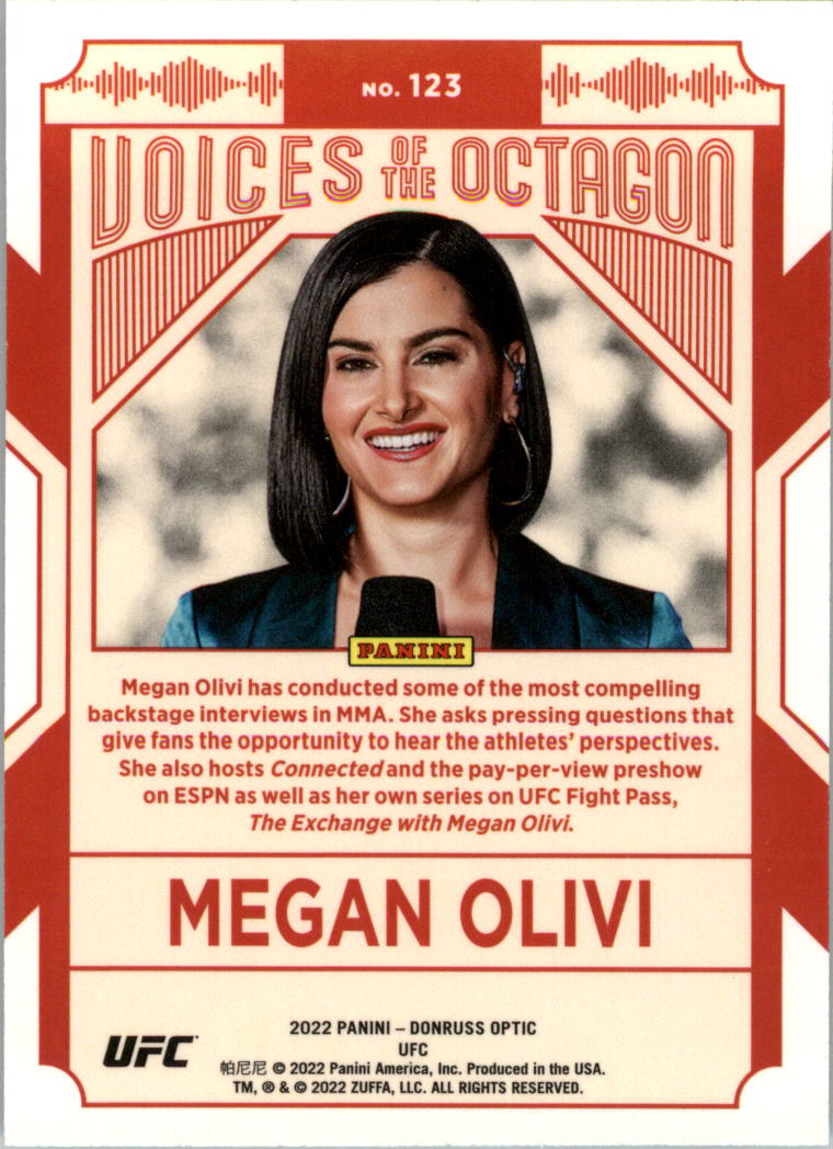 2022 Donruss Optic UFC Trading Cards Card Pick (Base) - Picture 233 of 235