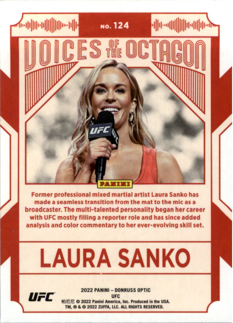 2022 Donruss Optic UFC Trading Cards Card Pick (Base) - Picture 235 of 235