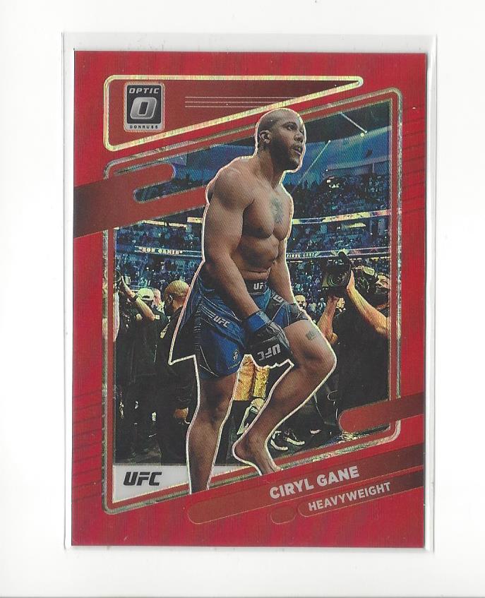 2022 Donruss Optic UFC Red Prizm Singolare xxx/199 - You Choose - Foto 3 di 5