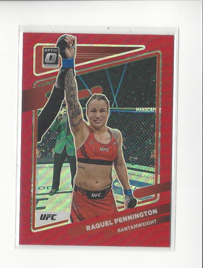 2022 Donruss Optic UFC Red Prizm Singolare xxx/199 - You Choose - Foto 4 di 5