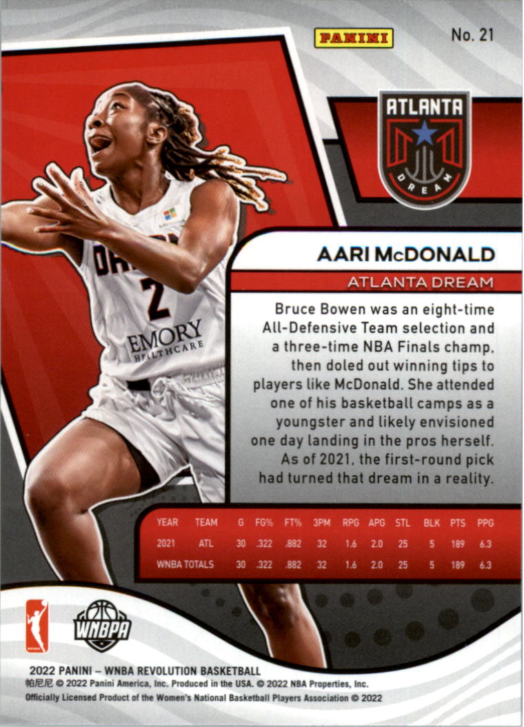 2022 Panini Revolution WNBA Basketball Card Pick (Base) - Picture 43 of 201