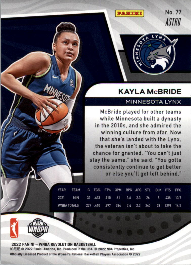 Panini Revolution 2022 WNBA Astro Parallel You Pick - Imagen 11 de 19
